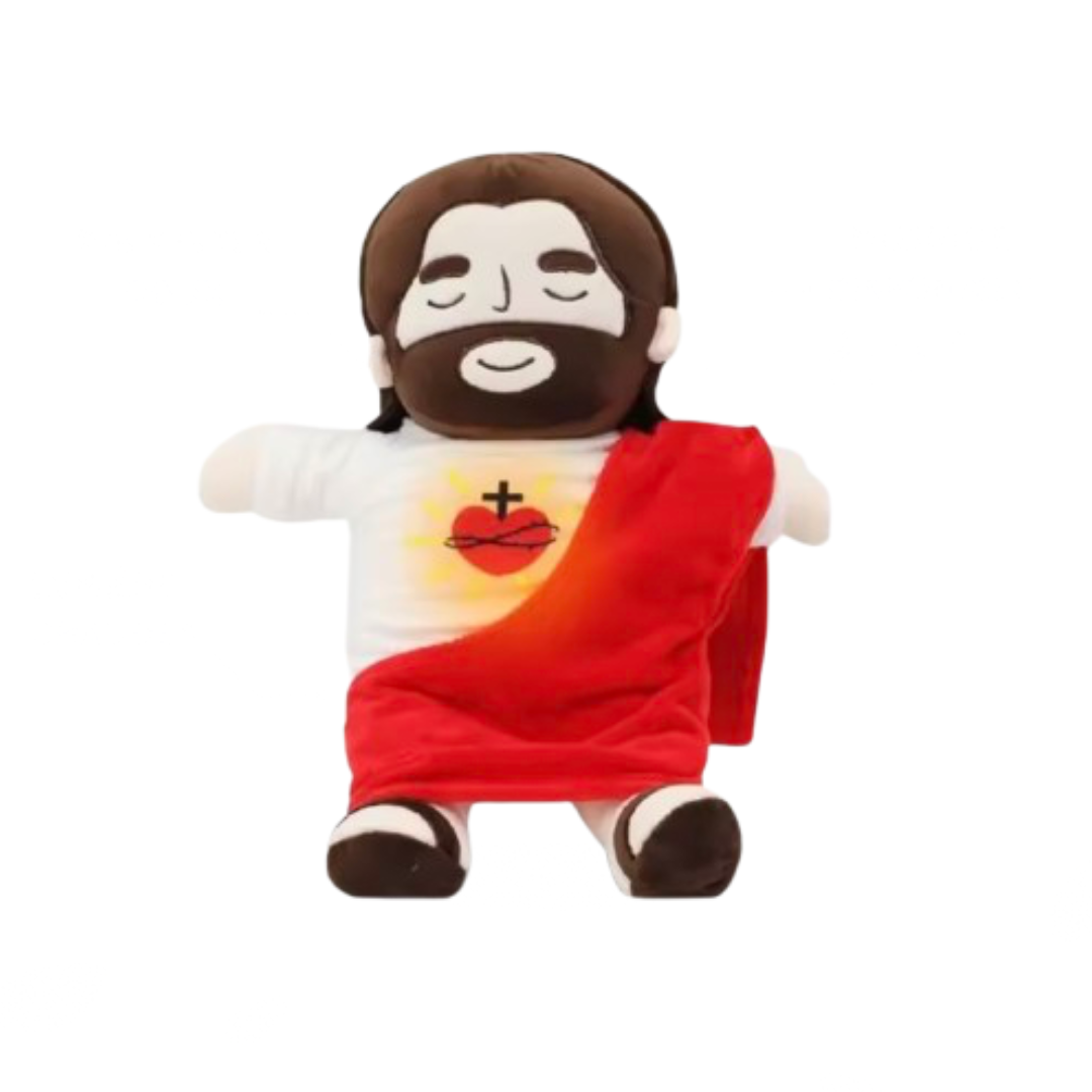 Soothing Plush with Gentle Sounds & Soft Glow.